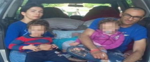 solidarietà vive in auto con 3 bimbi