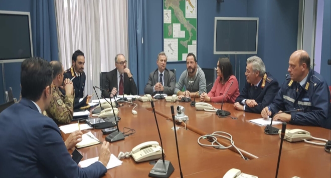 sindaco volpe terra dei fuochi prefettura