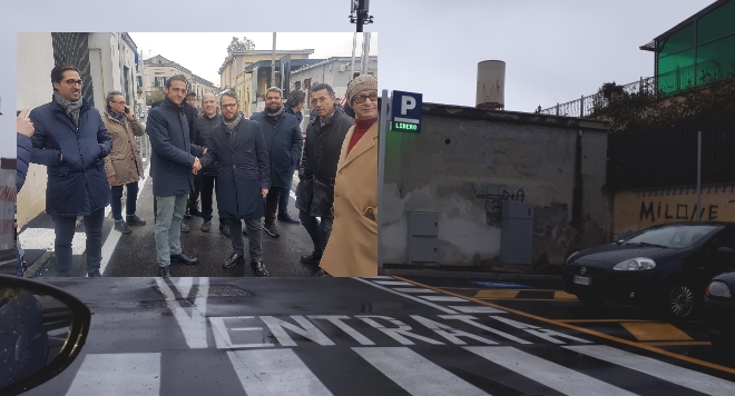parcheggio stazione inaugurazioine
