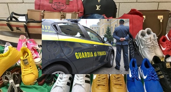 scarpe e borse false