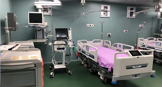 sala rianimazione ospedale frattamaggiore