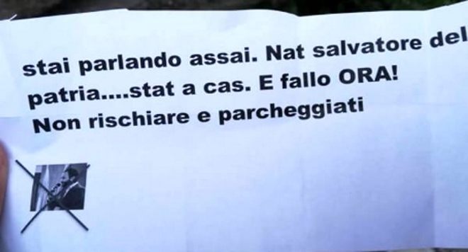 minacce a lettieri