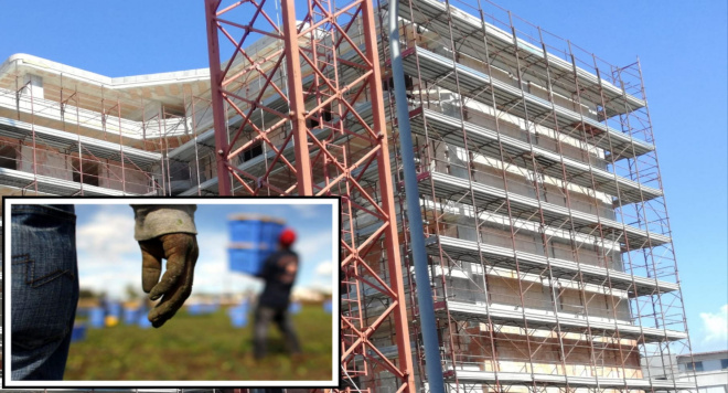 lavoro nero cantieri