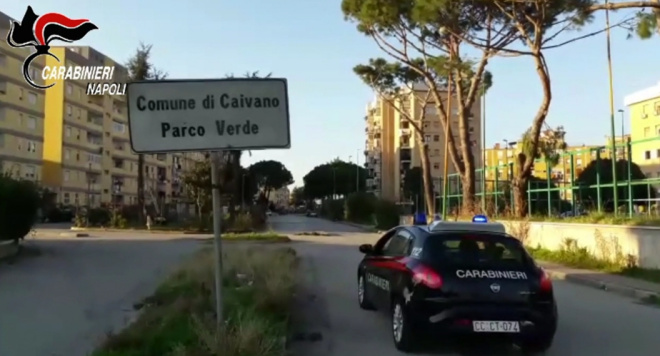 carabinieri parco verde